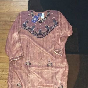 Brand new abaya with detailed beads